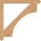 Ekena Millwork Westlake Arts & Crafts Smooth Bracket, Western Red Cedar, 3 1/2"W x 44"D x 44"H BKT04X44X44WTL03SWR - alternate 2